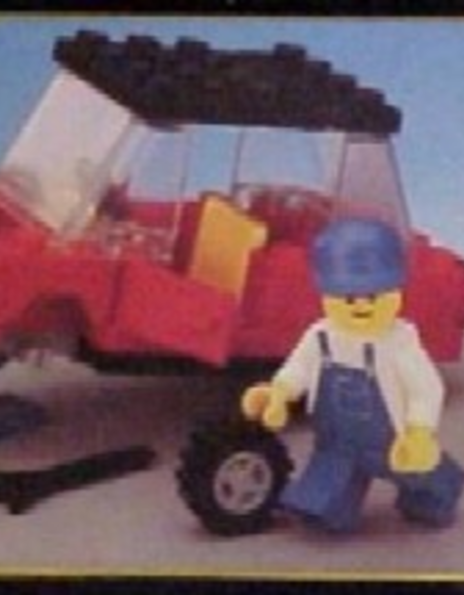 LEGO LEGO 6655 Auto & Tire Repair LEGOLAND Zonder doos Met Boekje Gebruikt