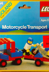 LEGO LEGO 6654 Motorcycle Transport LEGOLAND Zonder doos Met Boekje Gebruikt
