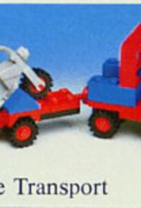 LEGO LEGO 6654 Motorcycle Transport LEGOLAND Zonder doos Met Boekje Gebruikt