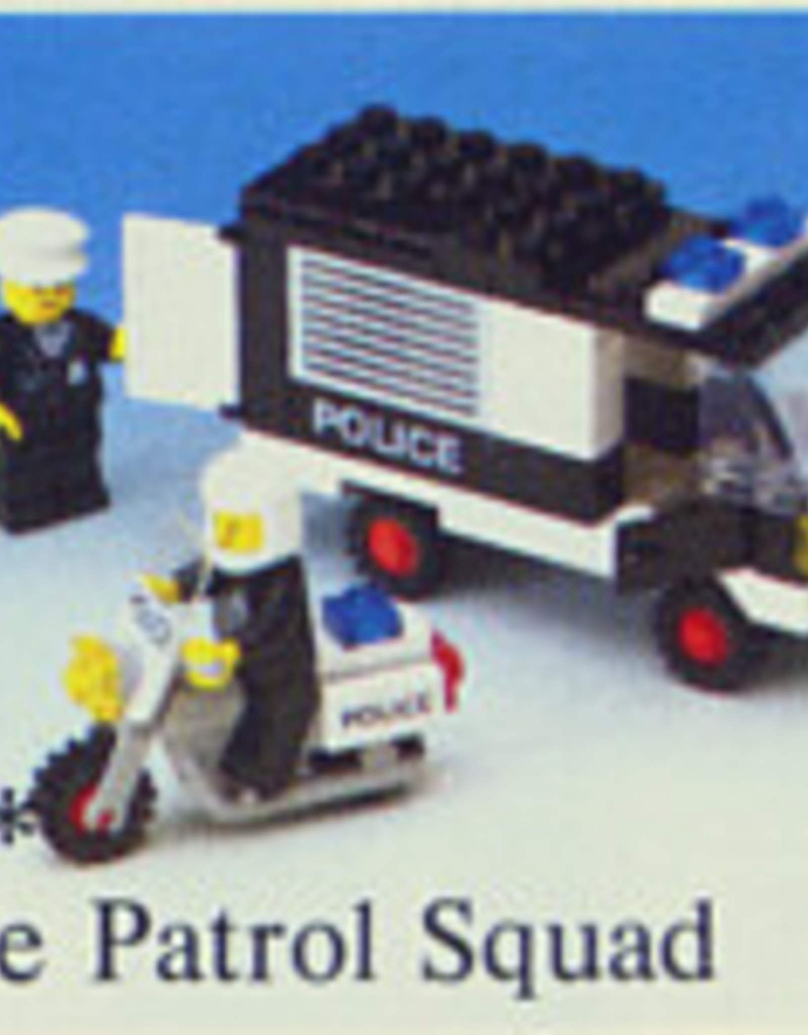 LEGO LEGO 6684 Police Patrol Squad LEGOLAND Zonder doos Met Boekje Gebruikt
