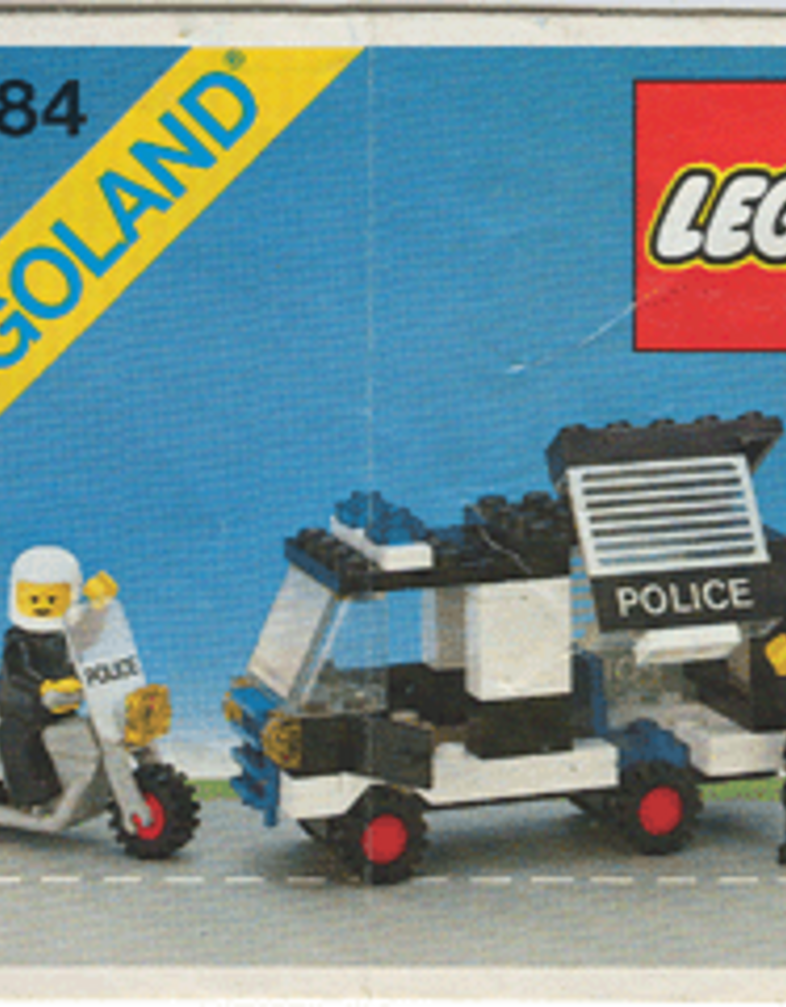 LEGO LEGO 6684 Police Patrol Squad LEGOLAND Zonder doos Met Boekje Gebruikt