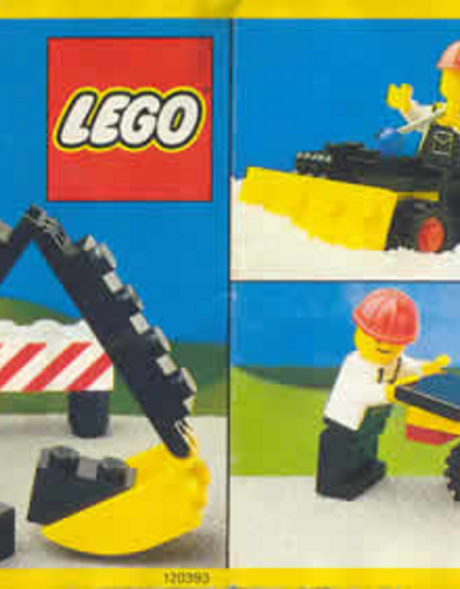 LEGO LEGO 6631 Steam Shovel LEGOLAND Zonder doos Met Boekje Gebruikt