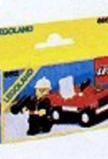 LEGO LEGO 6612 Fire Chief's Car LEGOLAND Zonder doos Met Boekje Gebruikt