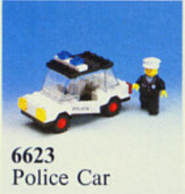 LEGO 6623 Fire Chief's Car LEGOLAND Zonder doos Met Boekje Gebruikt