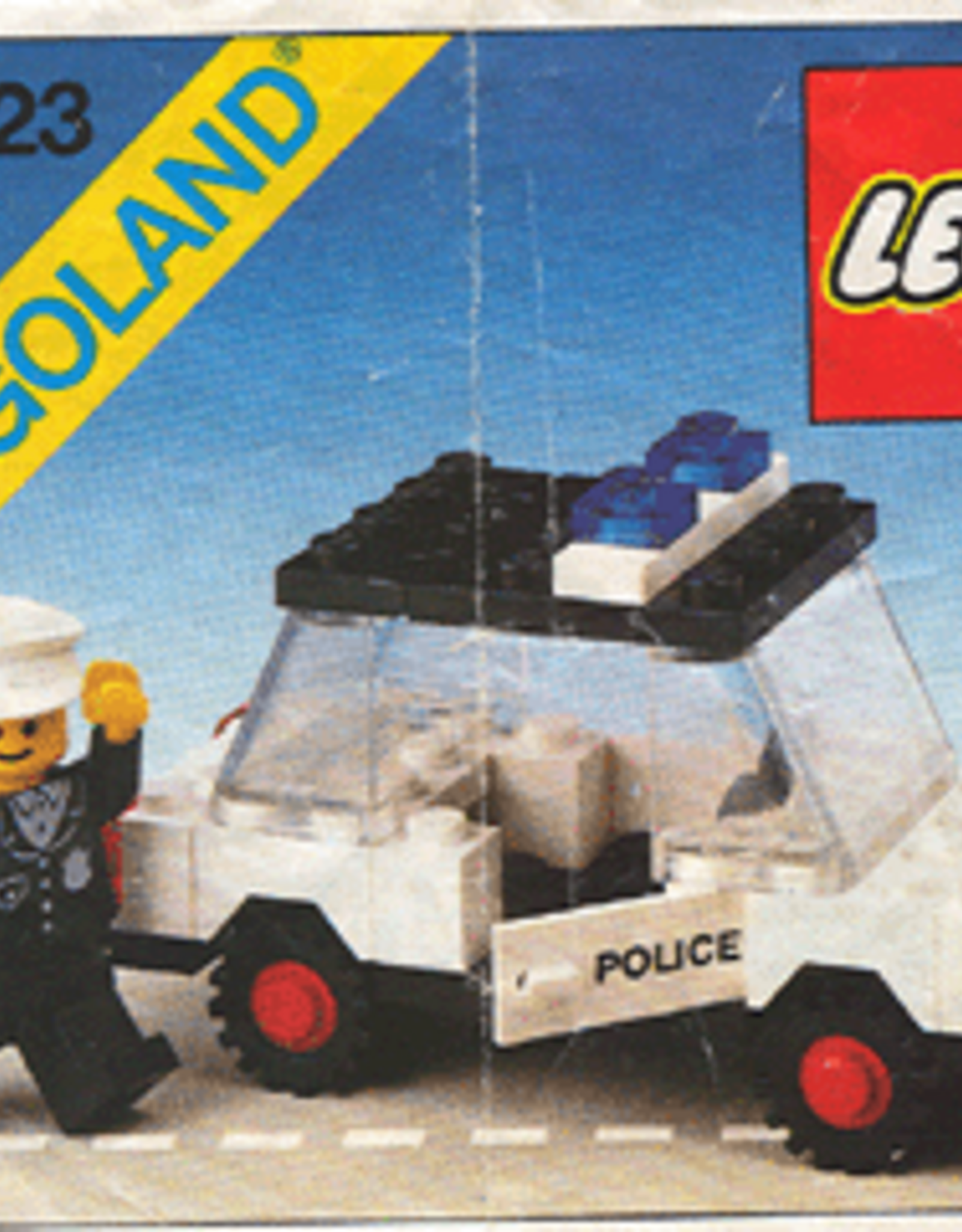 LEGO LEGO 6623 Fire Chief's Car LEGOLAND Zonder doos Met Boekje Gebruikt