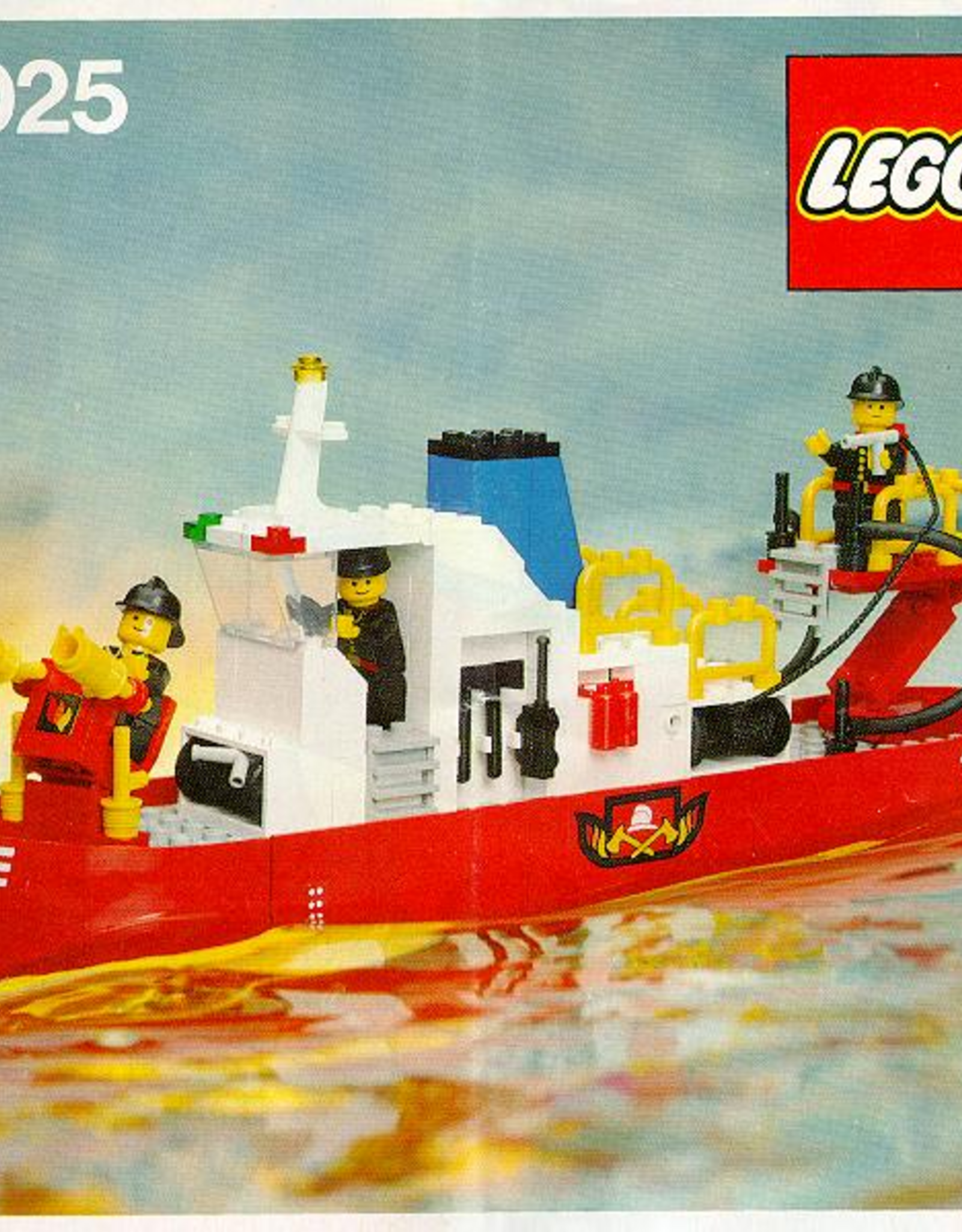 LEGO LEGO 4025 Fire Boat, Zonder doos, met Boekje