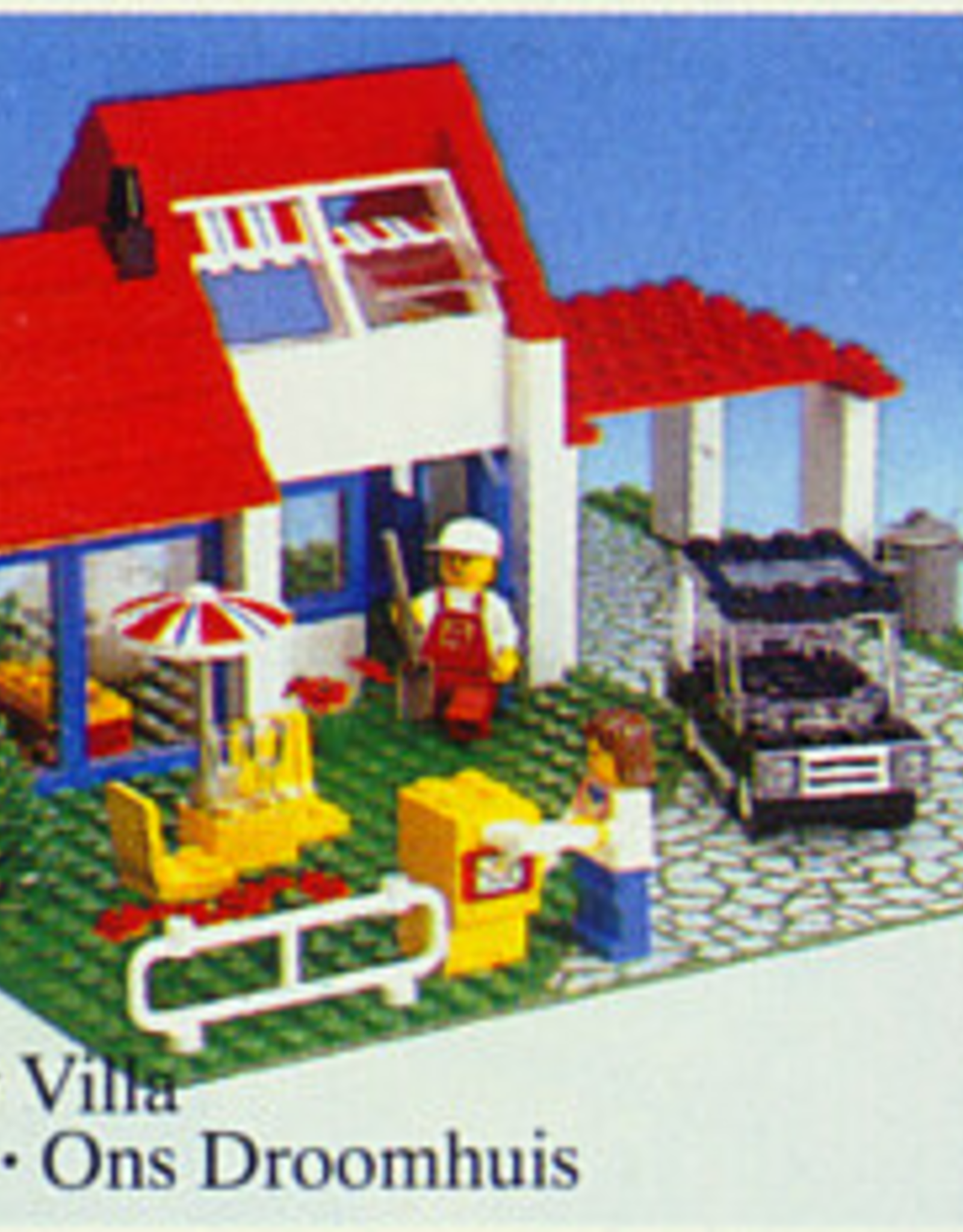 LEGO LEGO 6349 Vacation House, Zonder doos, met Boekje