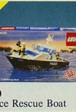 LEGO LEGO 4010 Police Rescue Boat LEGOLAND Zonder doos Met Boekje Gebruikt