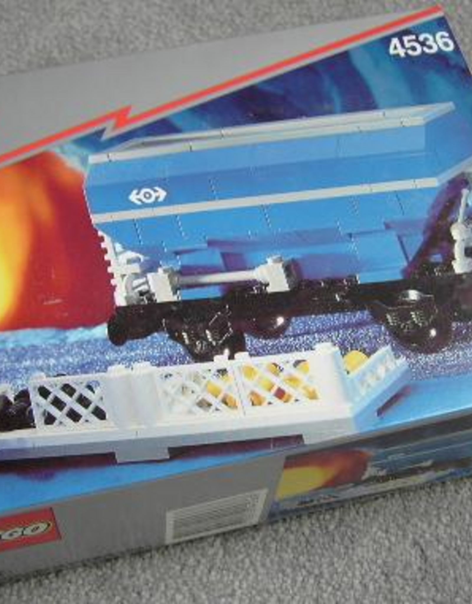 LEGO LEGO 4536 Blue Hopper Car SYSTEM Zonder doos Met Boekje Gebruikt