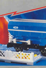 LEGO LEGO 4536 Blue Hopper Car SYSTEM Zonder doos Met Boekje Gebruikt