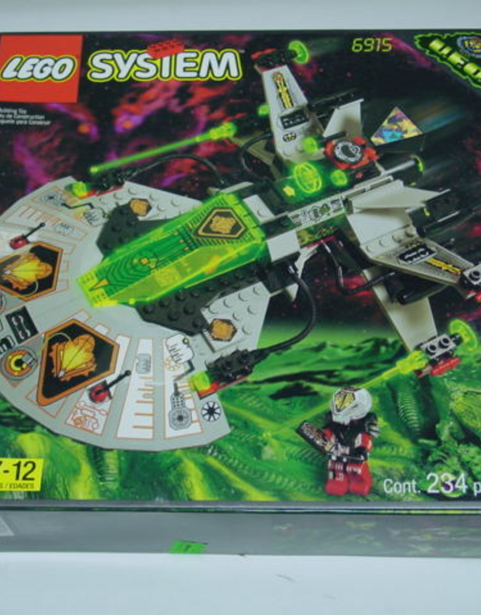LEGO LEGO 6915 Warp Wing Fighter SYSTEM, Zonder Doos, Met Boekje