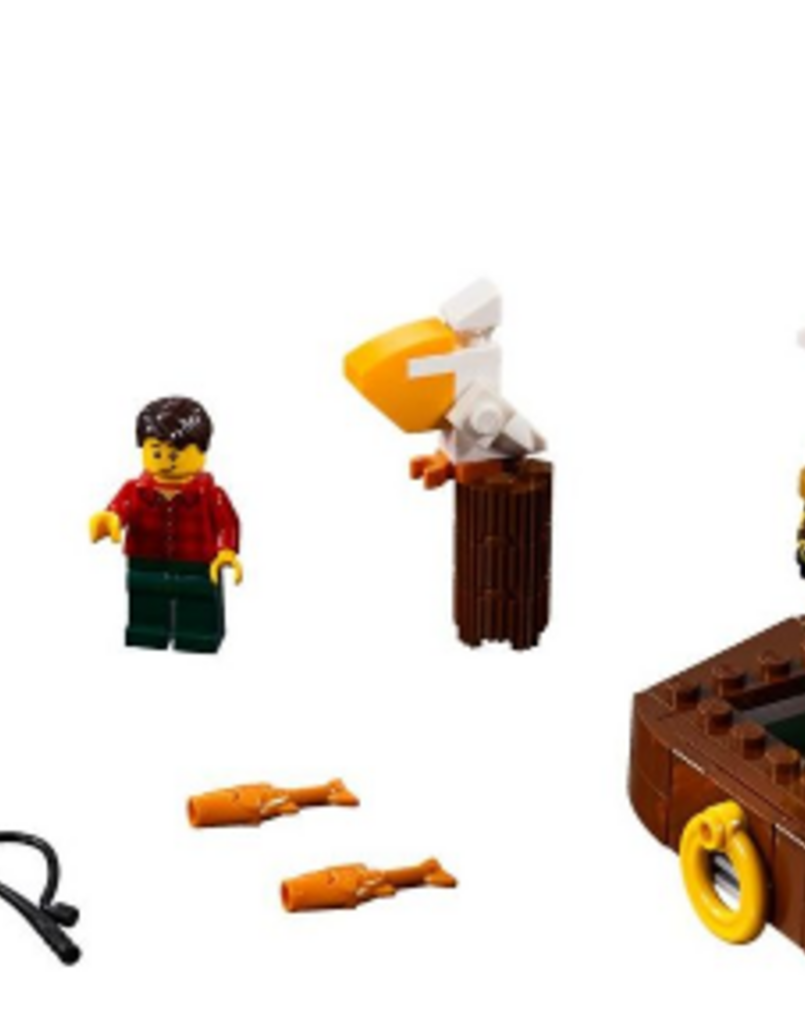 LEGO LEGO 31093 Riverside Houseboat CREATOR Zonder doos Met Boekje Gebruikt