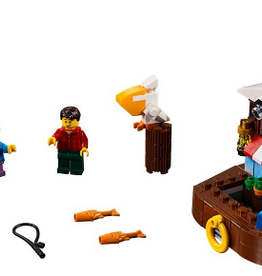 LEGO 31093 Riverside Houseboat CREATOR Zonder doos Met Boekje Gebruikt