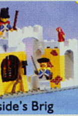 LEGO LEGO 6259 Broadside's Brig PIRATES Zonder doos Met Boekje Gebruikt