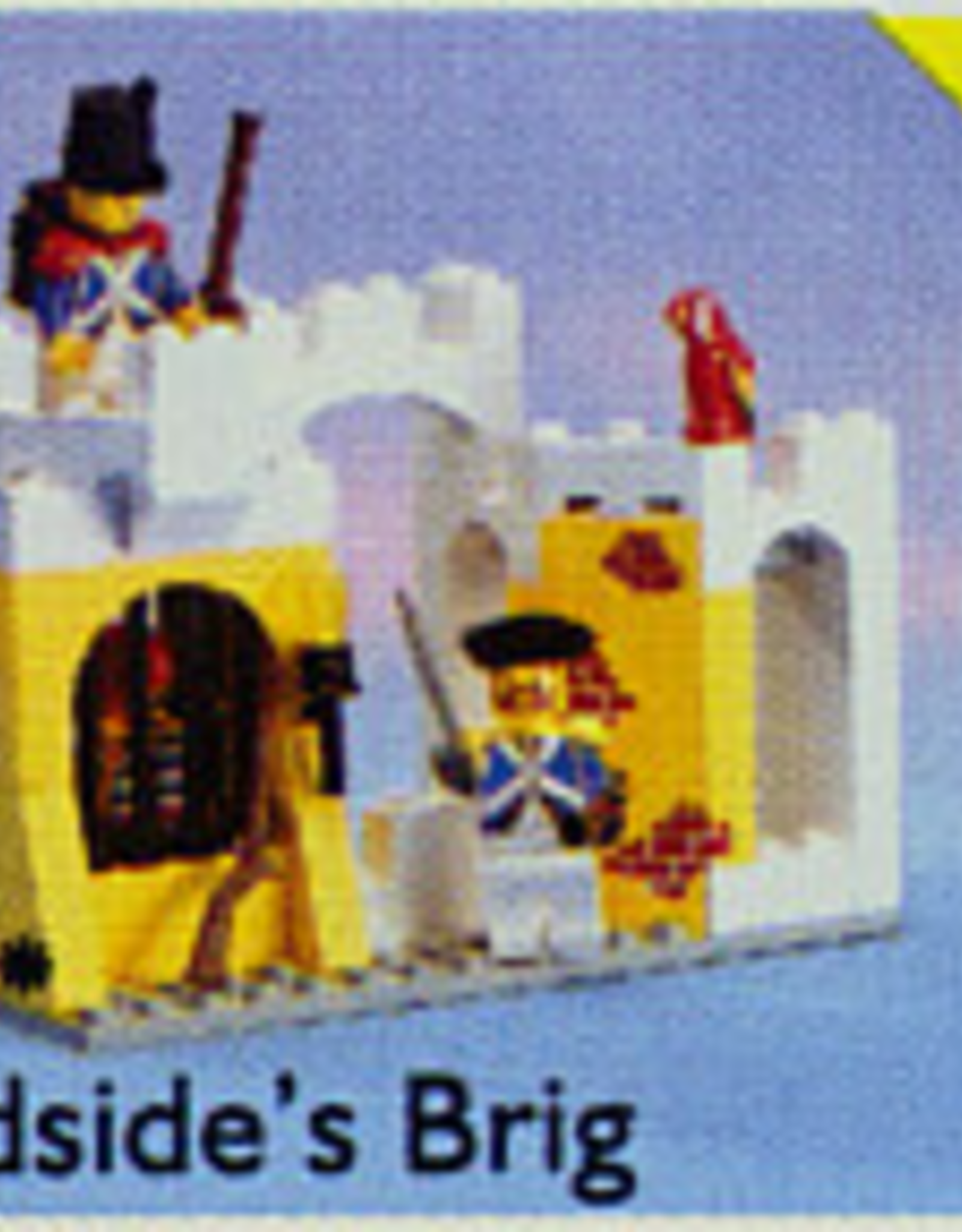 LEGO LEGO 6259 Broadside's Brig PIRATES Zonder doos Met Boekje Gebruikt