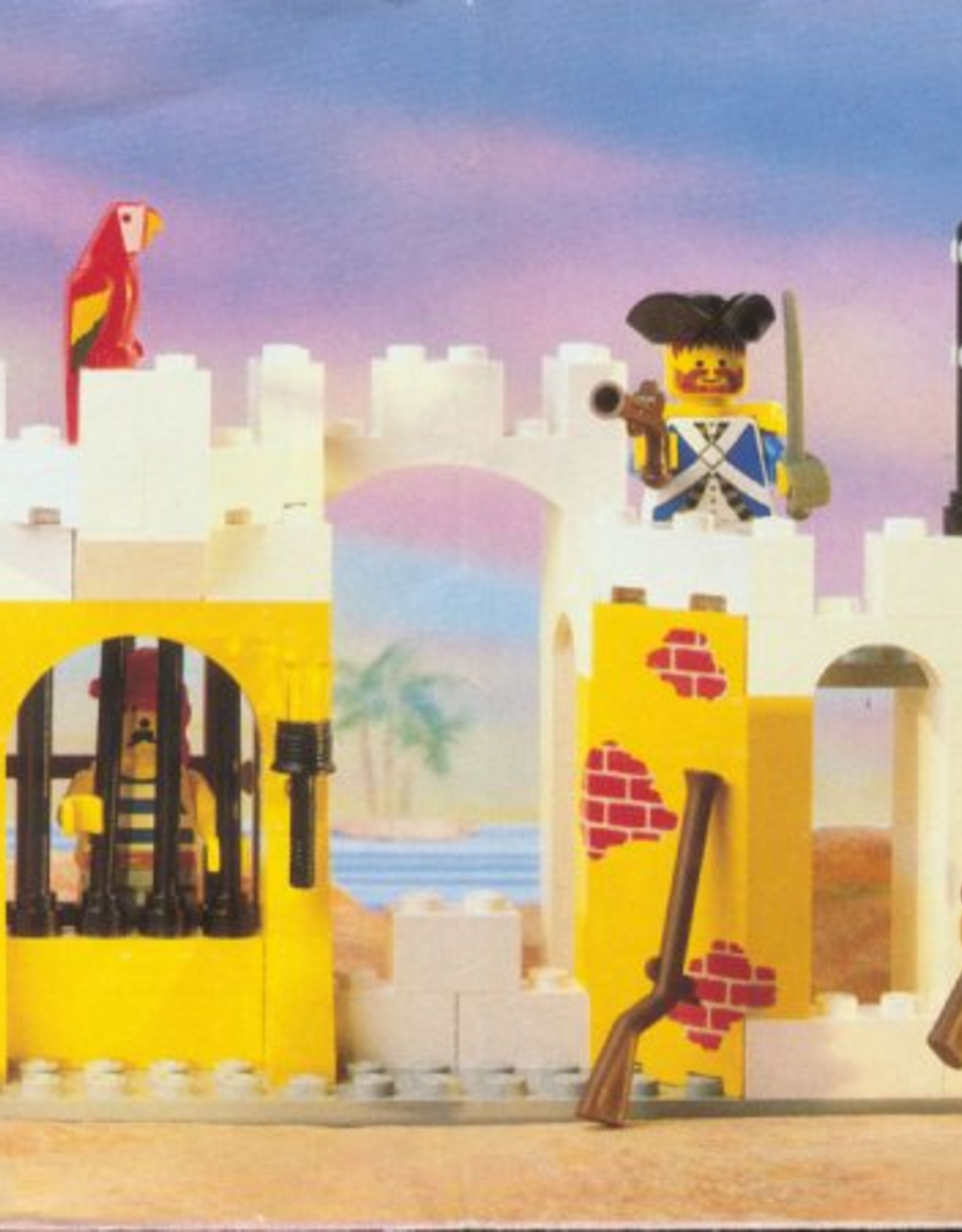 LEGO LEGO 6259 Broadside's Brig PIRATES Zonder doos Met Boekje Gebruikt