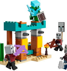 LEGO 21267 The Illager Desert Patrol MINECRAFT Zonder doos Met Boekje Gebruikt