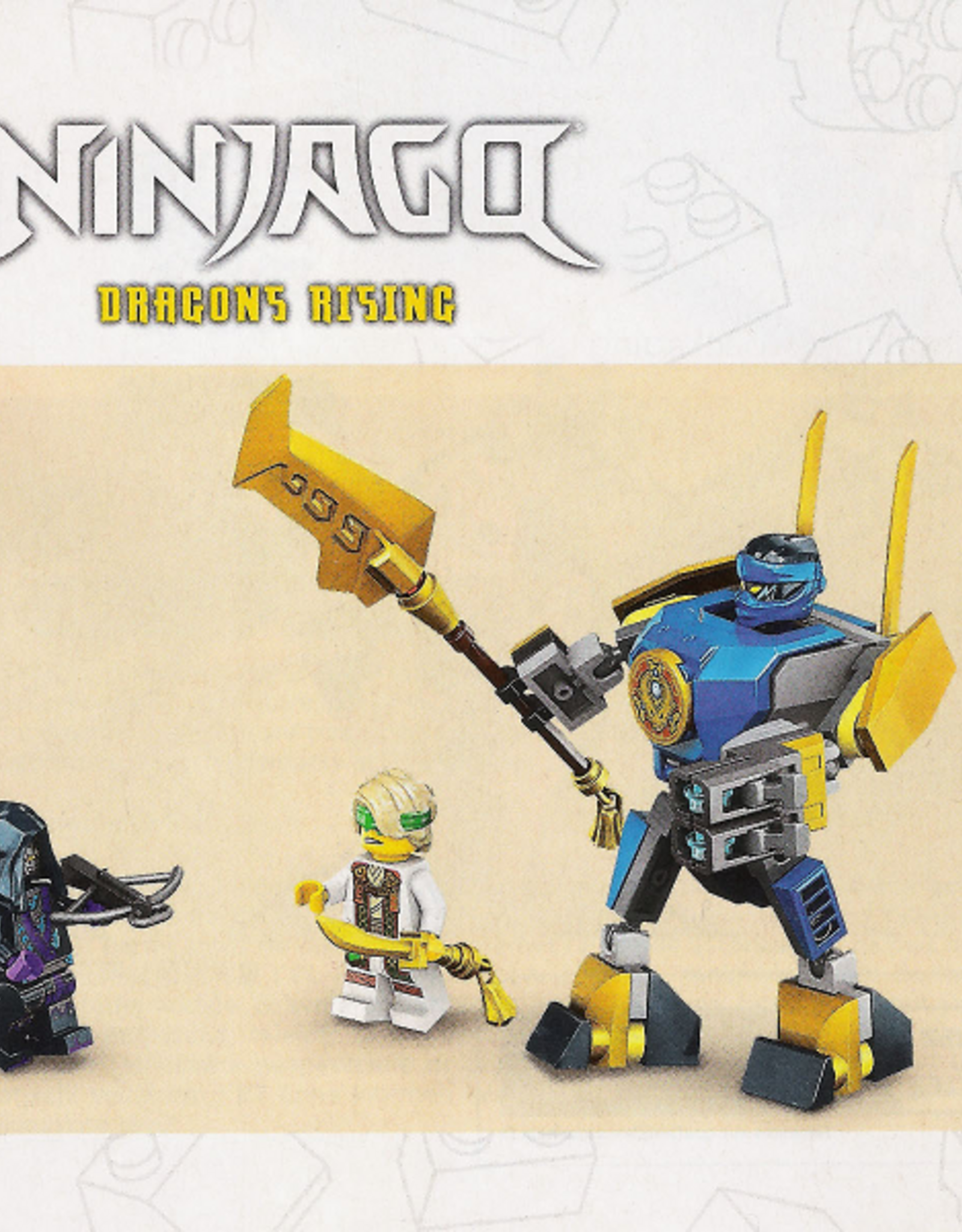LEGO LEGO 71805 Jay's Mech Battle Pack NINJAGO Zonder doos Met Boekje Gebruikt