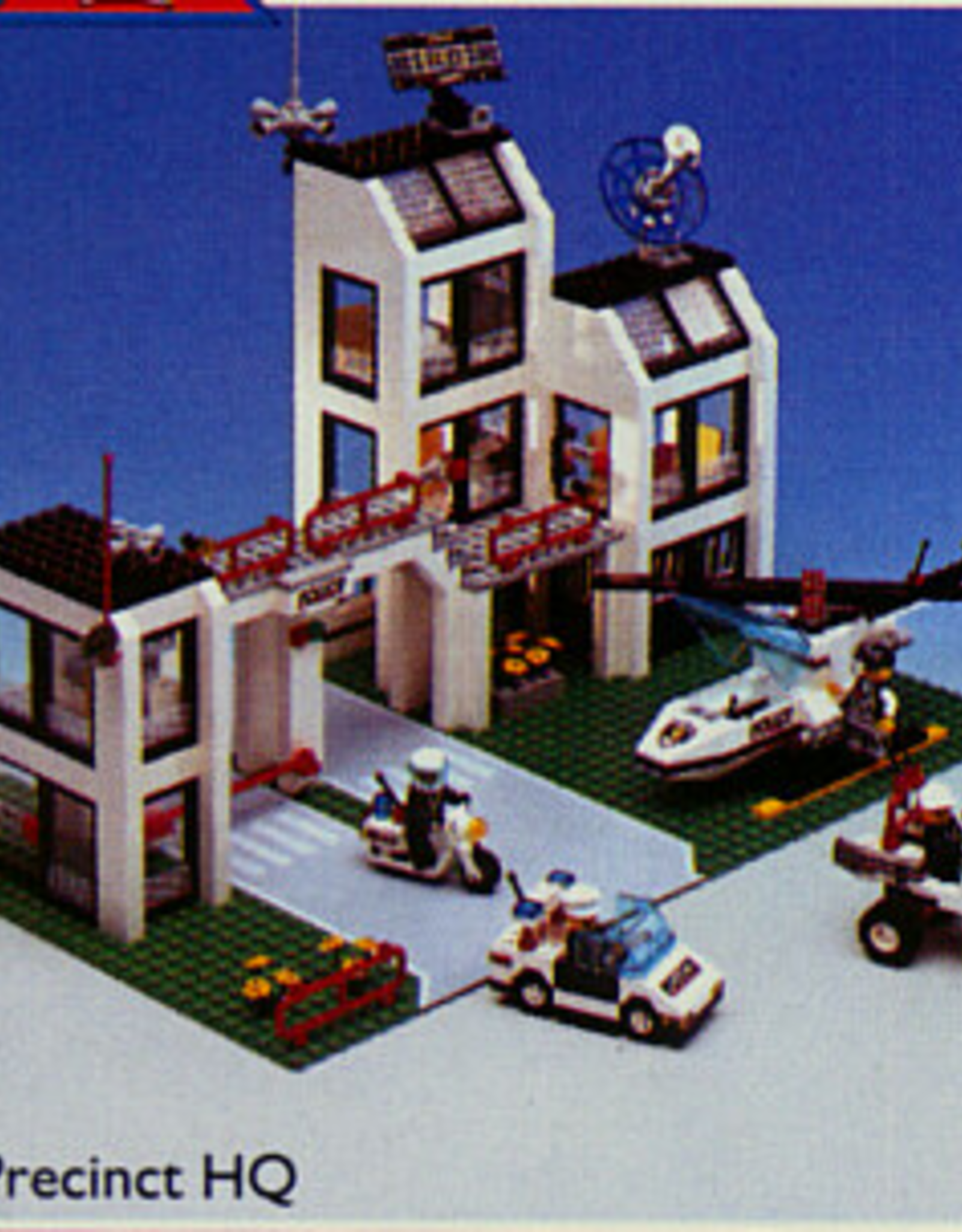 LEGO LEGO 6398 Central Precinct HQ SYSTEM, Zonder Doos, Met Boekje