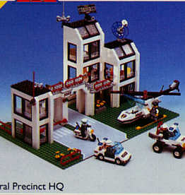 LEGO 6398 Central Precinct HQ SYSTEM, Zonder Doos, Met Boekje