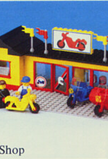 LEGO LEGO 6373 Motorcycle Shop LEGOLAND Zonder doos Met Boekje Gebruikt