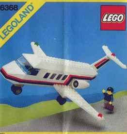LEGO 6368 Jet Airliner LEGOLAND, Zonder doos Met Boekje Gebruikt