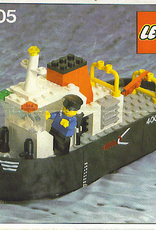 LEGO LEGO 4005 Tug Boat LEGOLAND, Zonder doos Met Boekje Gebruikt