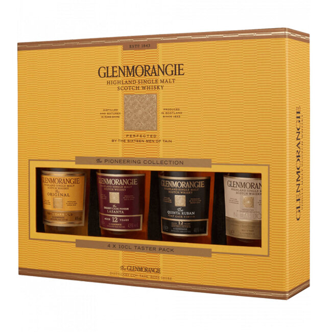Glenmorangie 4x single malt proeverij set