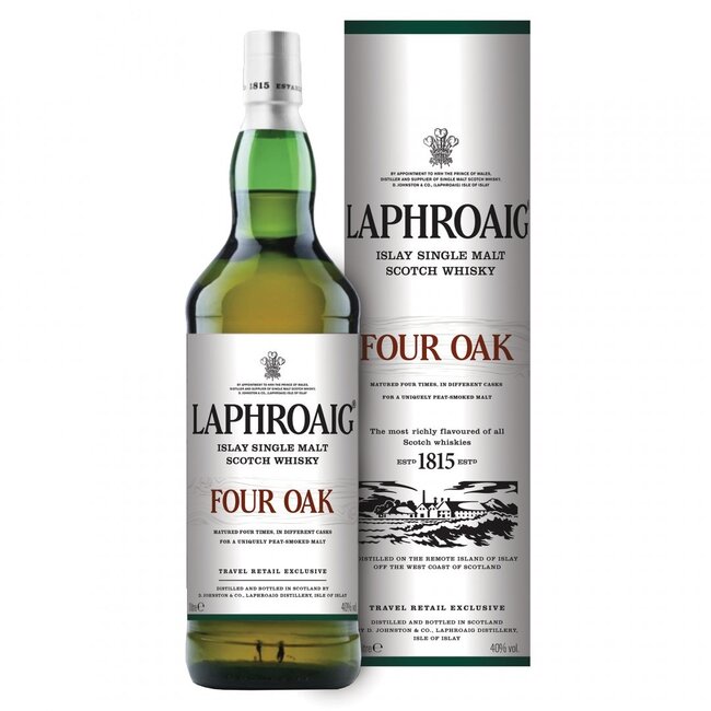 Laphroaig Four Oak in giftbox
