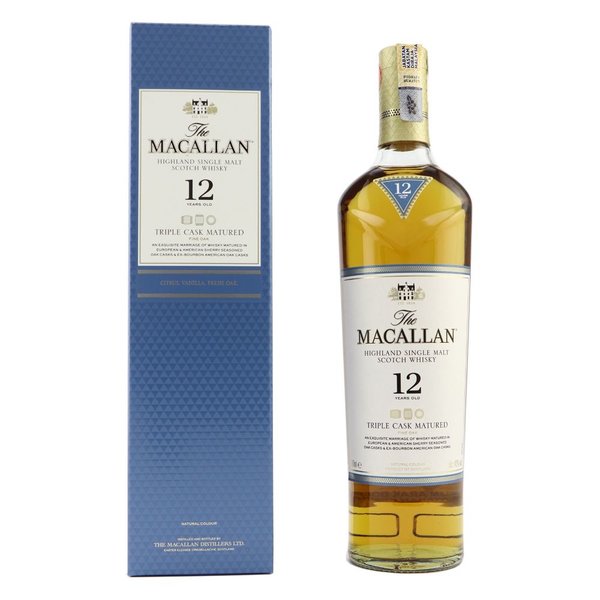 Macallan 12 years triple cask in giftbox