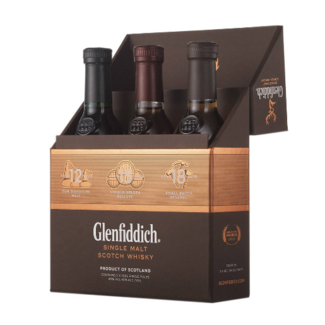 Glenfiddich Proeverij set 3 x 20cl - 12 Year Old, 15 Year Old, 18 Year Old