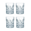 Nachtmann Noblesse Whisky Glazen set 4 stuks