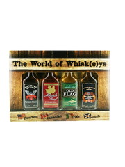 The World of Whisk(e)ys 4x4cl bottles