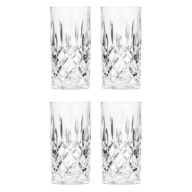 Nachtmann Noblesse Whisky Longdrink Glazen set 4 stuks