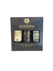 Glen Scotia Proeverij Double Cask, 15Y & Victoriana 3x 5cl