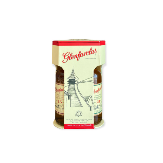 Glenfarclas Mini set 3 x 5cl - 15 Years Old, 21 Years Old, 25 Years Old