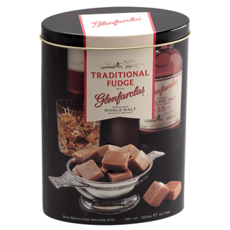 Glenfarclas Fudge in blik 250gr