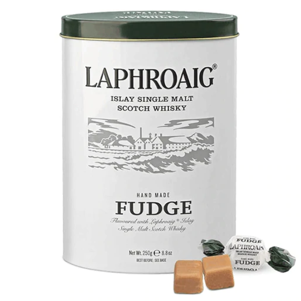 Laphroaig Fudge in blik 250gr