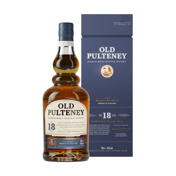 Old Pulteney 18 Years 70cl in Giftbox