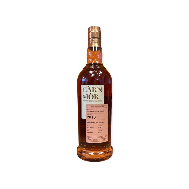 Carn Mor Glen Keith 2013 9Y PX Sherry Hogshead 70cl
