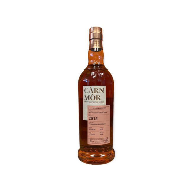 Carn Mor Miltonduff 2015 6Y PX Sherry Hogshead 70cl