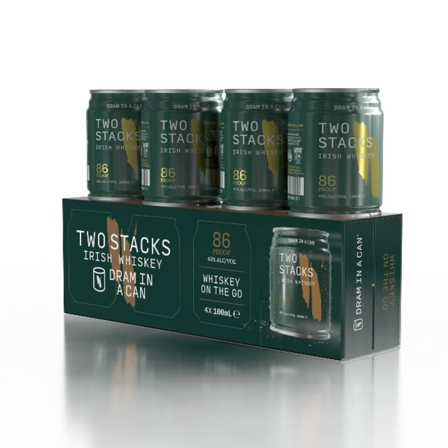 Two Stacks Dram in a Can First Cut 4 x 10CL