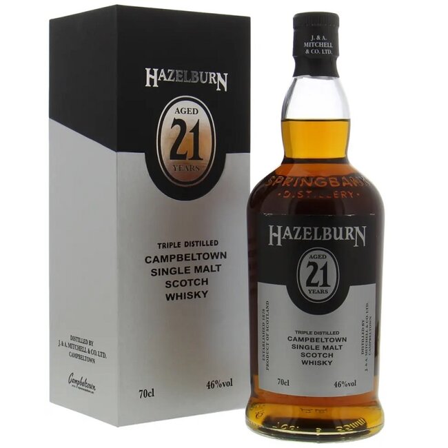Hazelburn 21 Years Old Limited Release 70CL