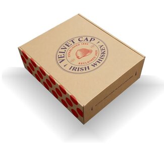 Velvet Cap Whiskey in Giftbox with Tumbler & Hipflask 70CL
