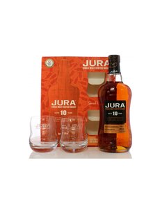 Isle of Jura 10 Years 70CL + 2 Glasses