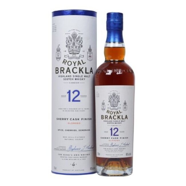 Royal Brackla 12 Years Old Sherry Cask Finish Oloroso