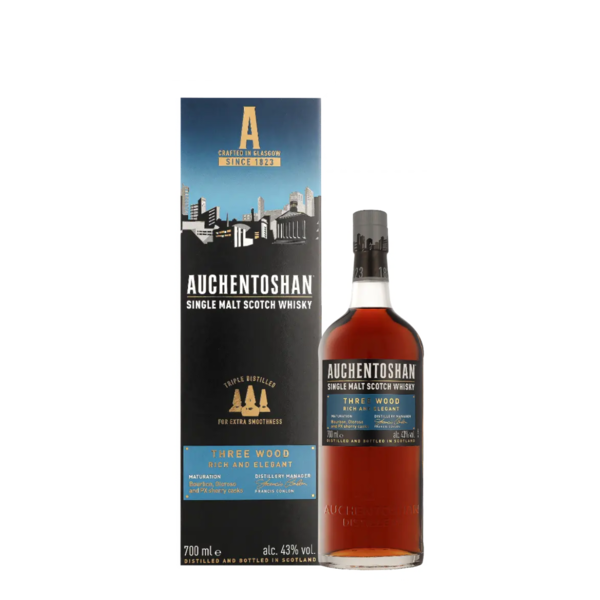 Auchentoshan Auchentoshan Three Wood in Giftbox 70CL