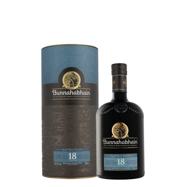 Bunnahabhain 18 Year 70CL in Giftbox