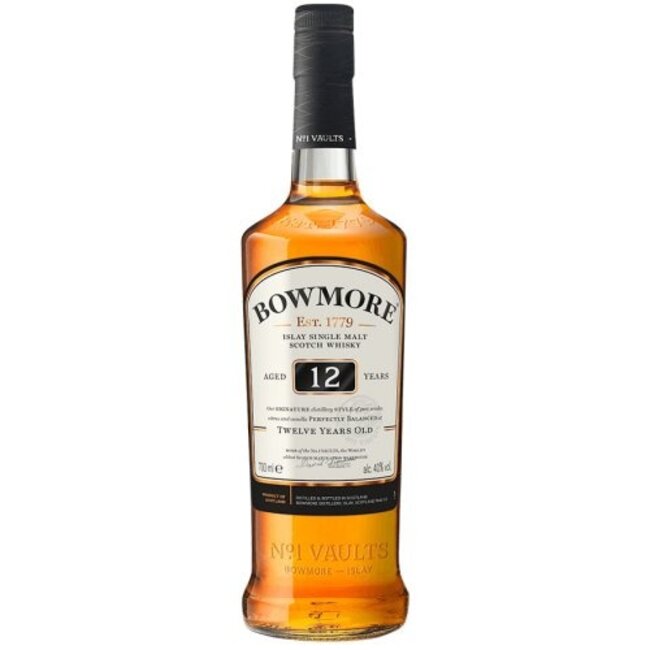 Bowmore 12 Year Single Malt 70CL In Giftbox