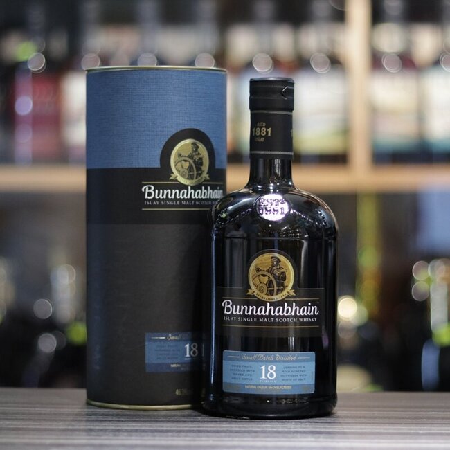 Bunnahabhain 18 Year 70CL in Giftbox